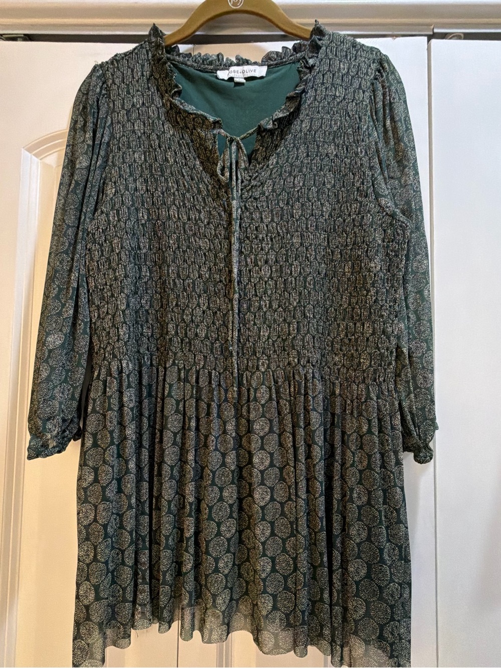 Rose & Olive top